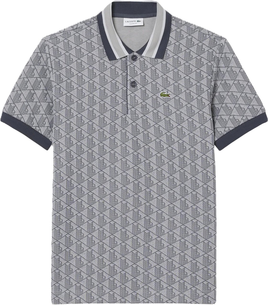 Lacoste T-Shirts And Polos Grigio Lichtgrijs