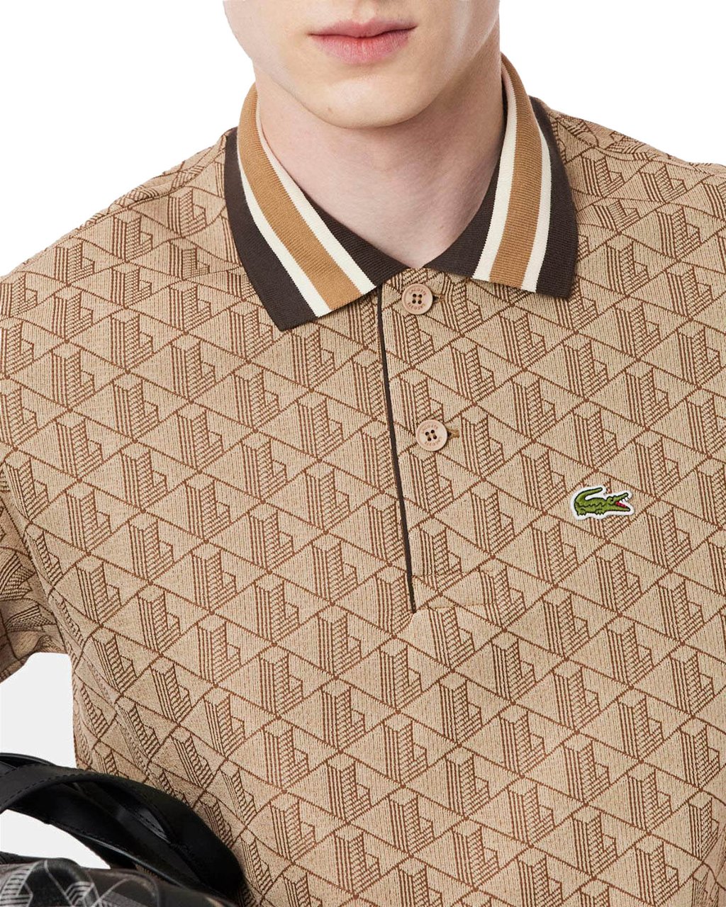 Lacoste Heren 1Hp3 Men'S S/S Polo Beige
