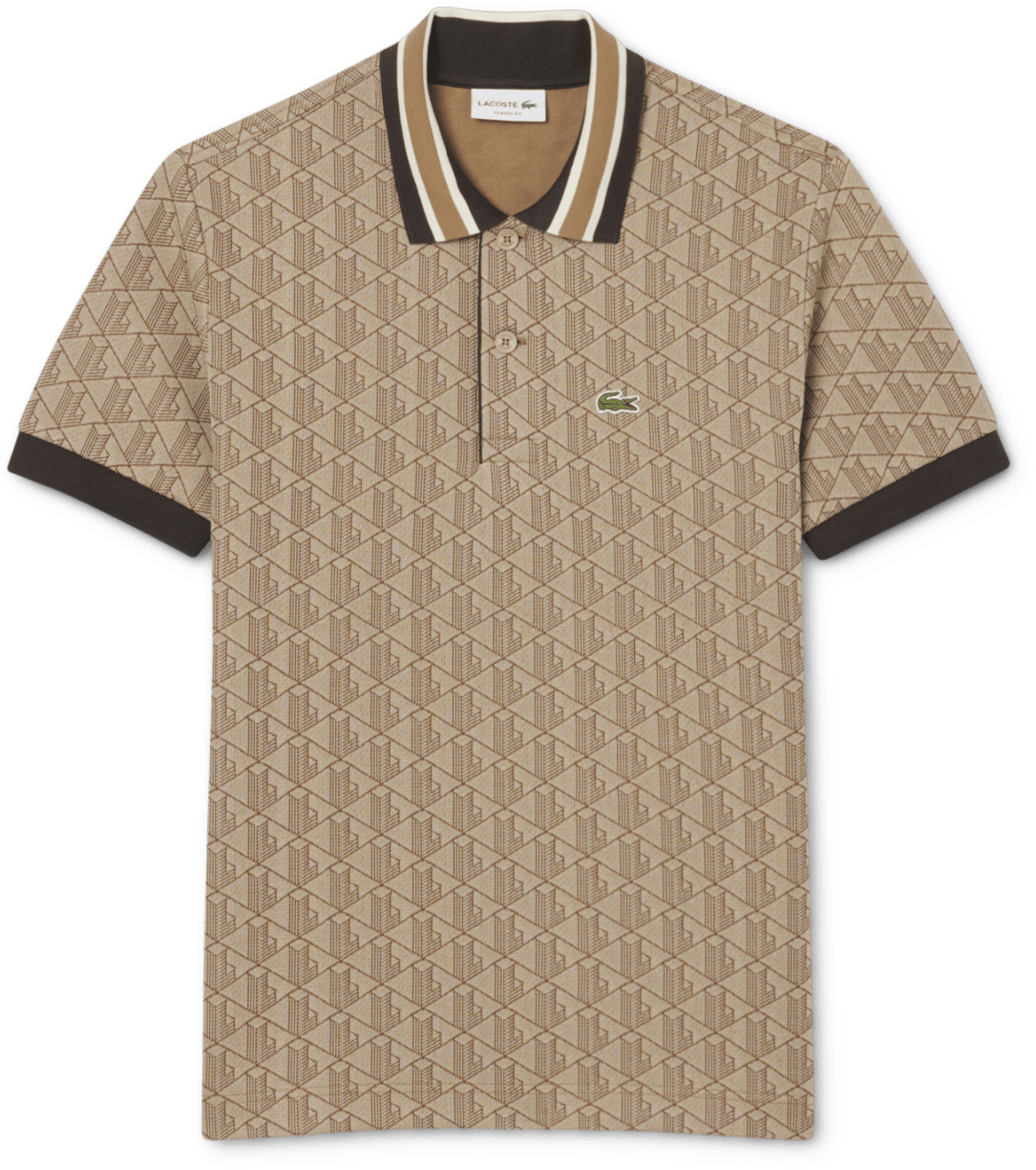 Lacoste Heren 1Hp3 Men'S S/S Polo Beige