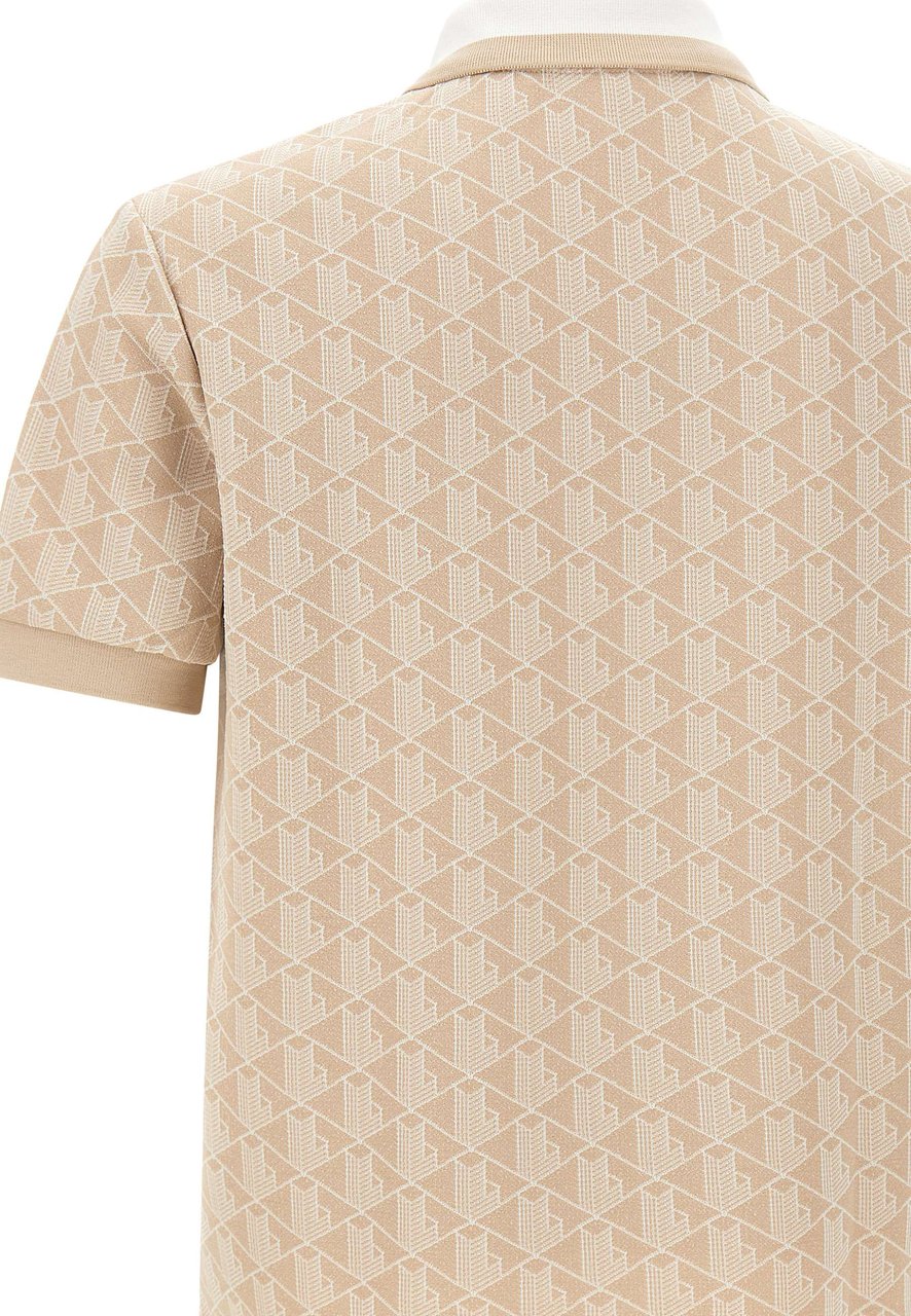 Lacoste T-Shirts And Polos Beige Beige