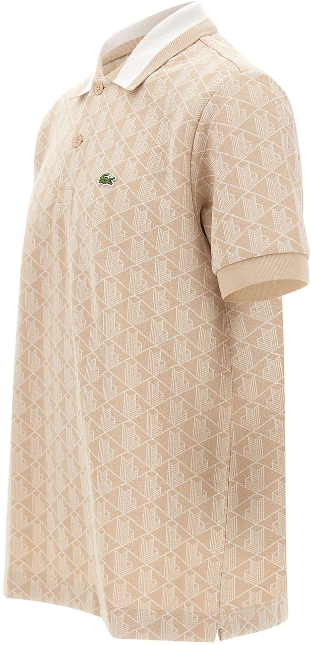 Lacoste T-Shirts And Polos Beige Beige