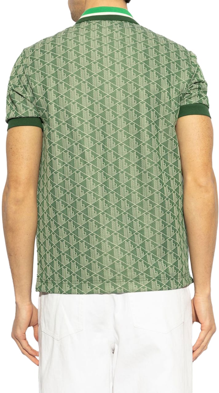 Lacoste Lacoste T-shirts And Polos Green Groen