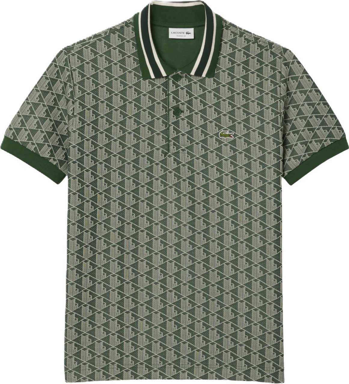 Lacoste T-Shirts And Polos Verde Donkergroen