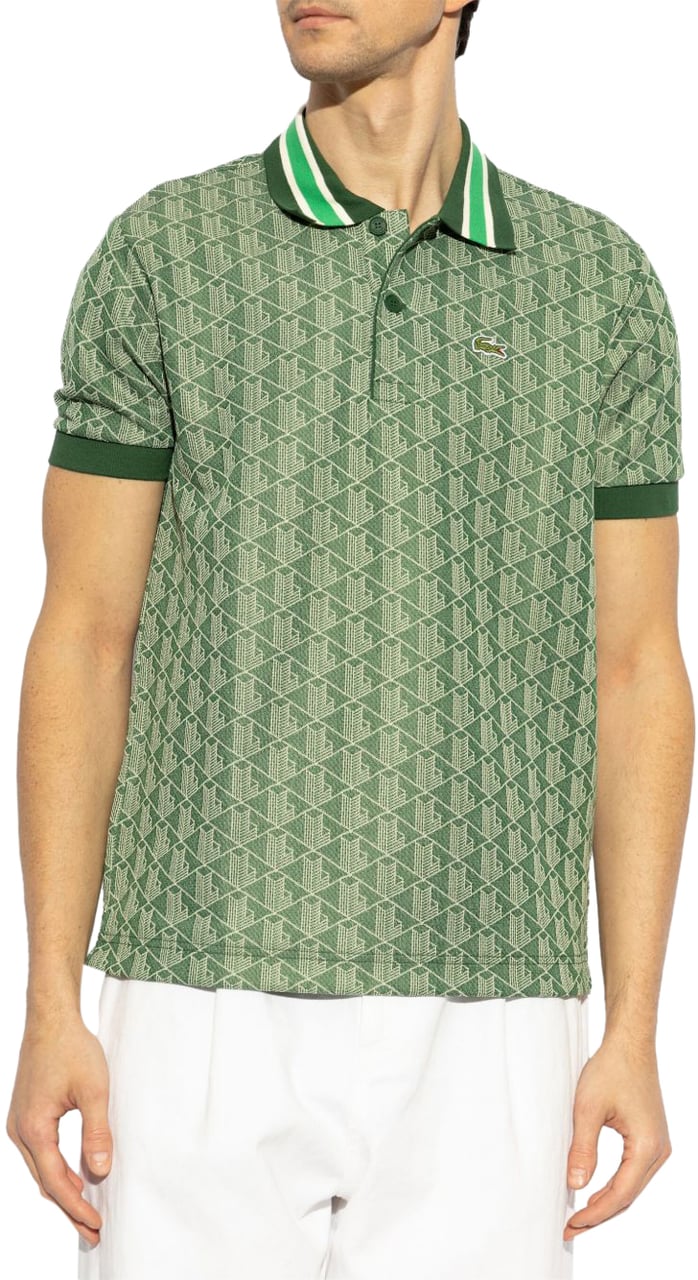 Lacoste T-Shirts And Polos Green Groen