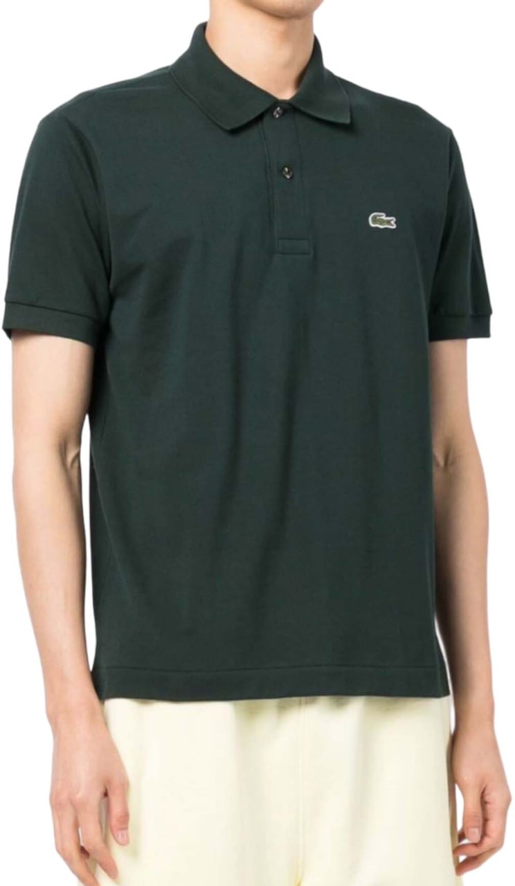 Lacoste T-Shirts And Polos Verde Donkergroen