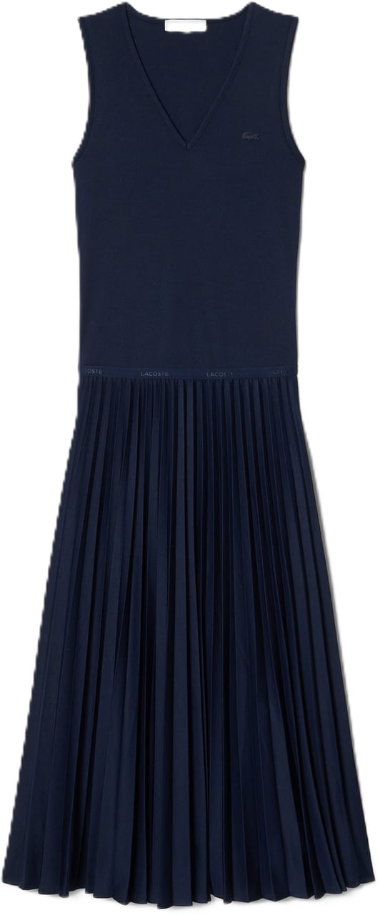 Lacoste Dresses Blu Navy