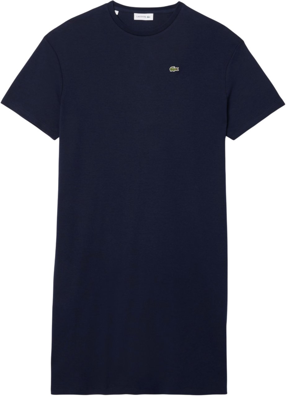 Lacoste Dresses Black Zwart