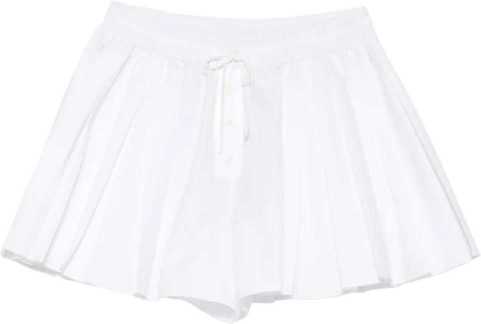 Lacoste Nasa Skirt Blanc Wit