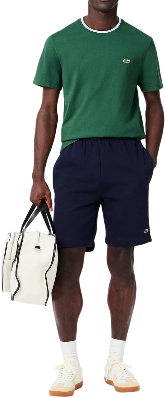 Lacoste Sweat Short Navy Blauw