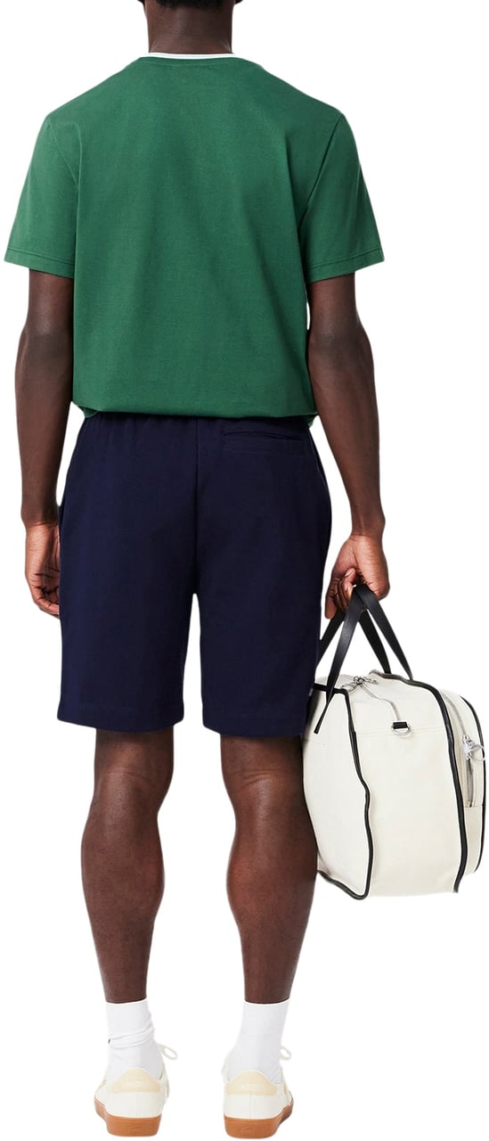 Lacoste Sweat Short Navy Blauw