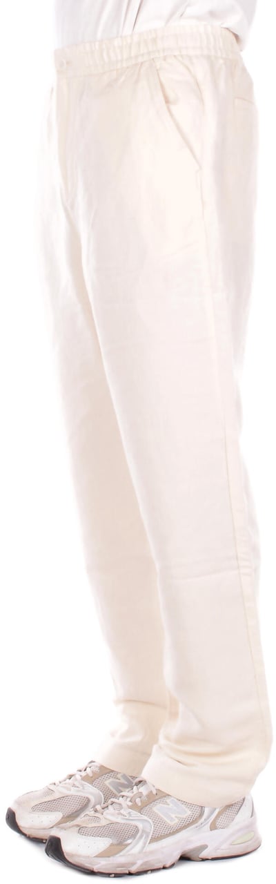 Lacoste Trousers Latte Wit