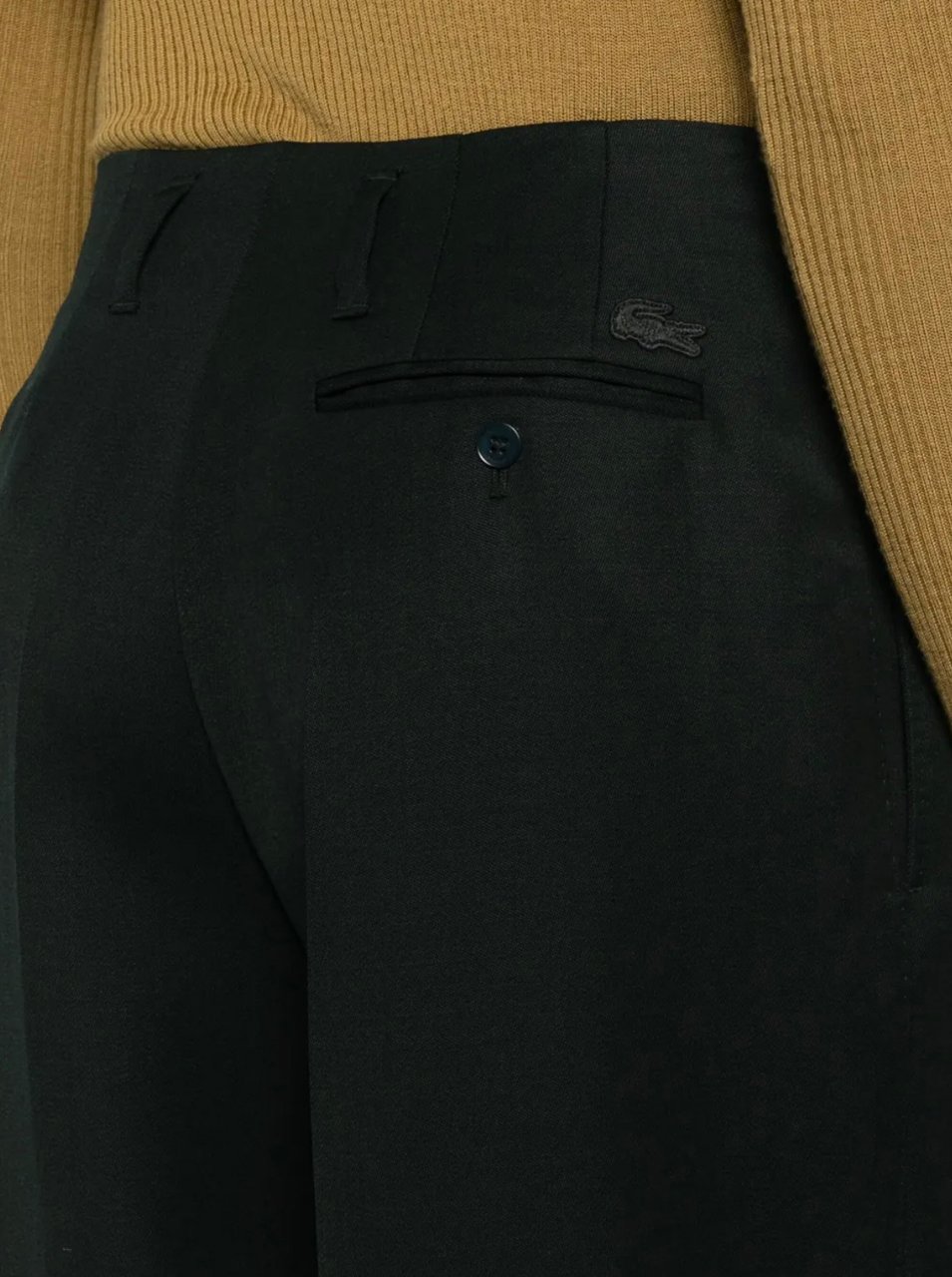 Lacoste Fashion Show Tailored Trousers Milord Groen