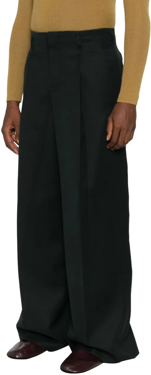 Lacoste Fashion Show Tailored Trousers Milord Groen
