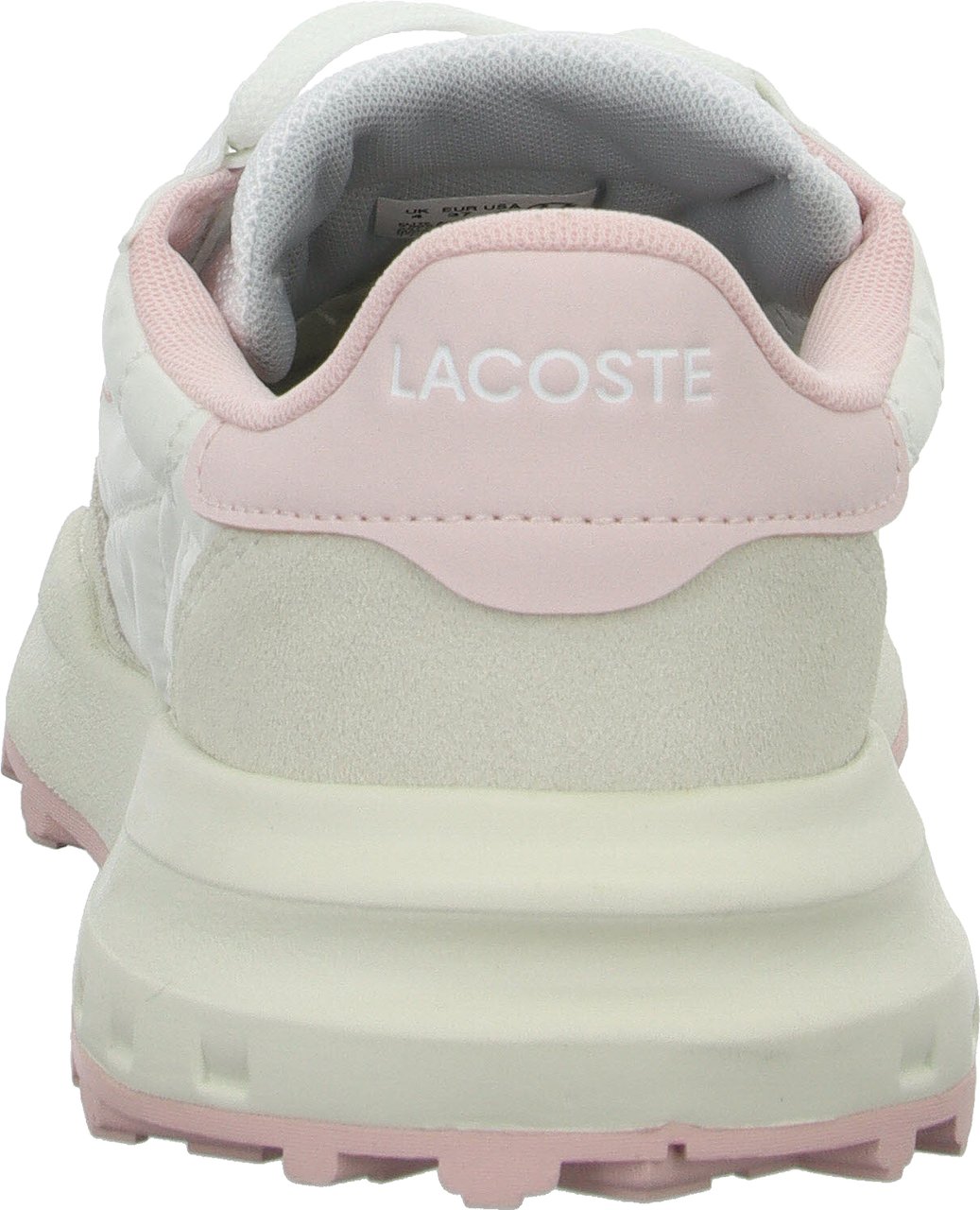 Lacoste Sneakers Bianco/Rosa Wit