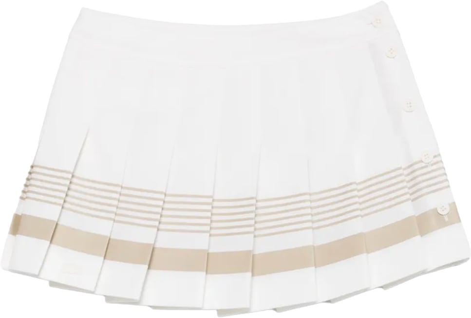Lacoste Nina Skirt Farine Divers
