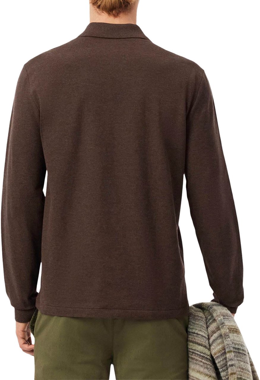 Lacoste Heren 1Hp2 Men'S L/S Best Polo Grijs