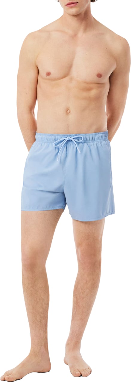 Lacoste Lacoste 1hm1 Men's Swimming Trunks Zwembroeken Lichtblauw Mh6270-61 Blauw