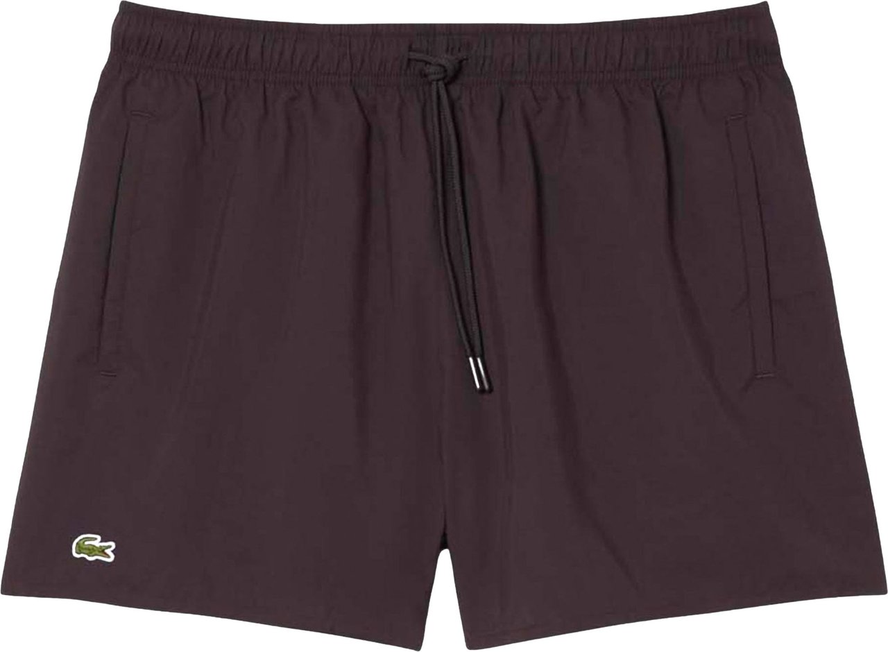 Lacoste Lacoste 1hm1 Men's Swimming Trunks Zwembroeken Donkerbruin Mh6270-61 Bruin
