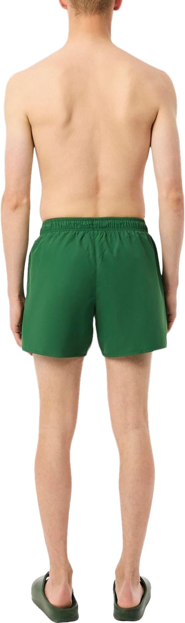 Lacoste Heren Sneldrogende Zwembroek Groen