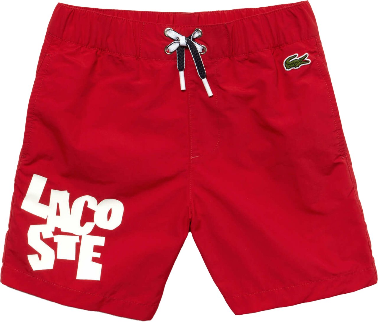 Lacoste Kids Zwembroek Red Divers