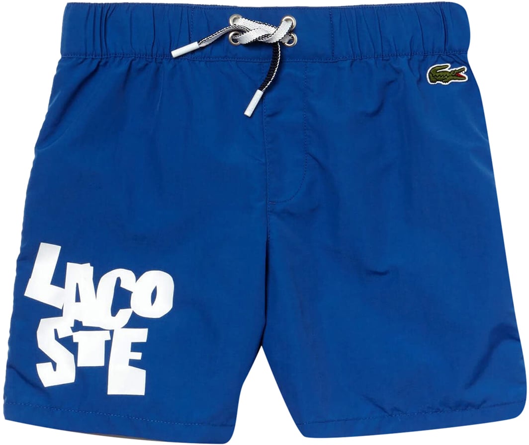 Lacoste Kids Zwembroek Blauw Blauw