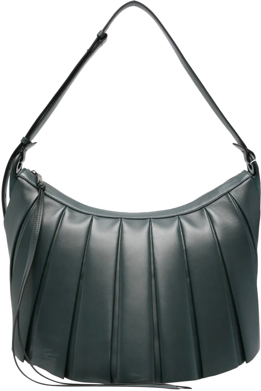 Lacoste Fashion Show Xl Hobo Bag Ivy Groen