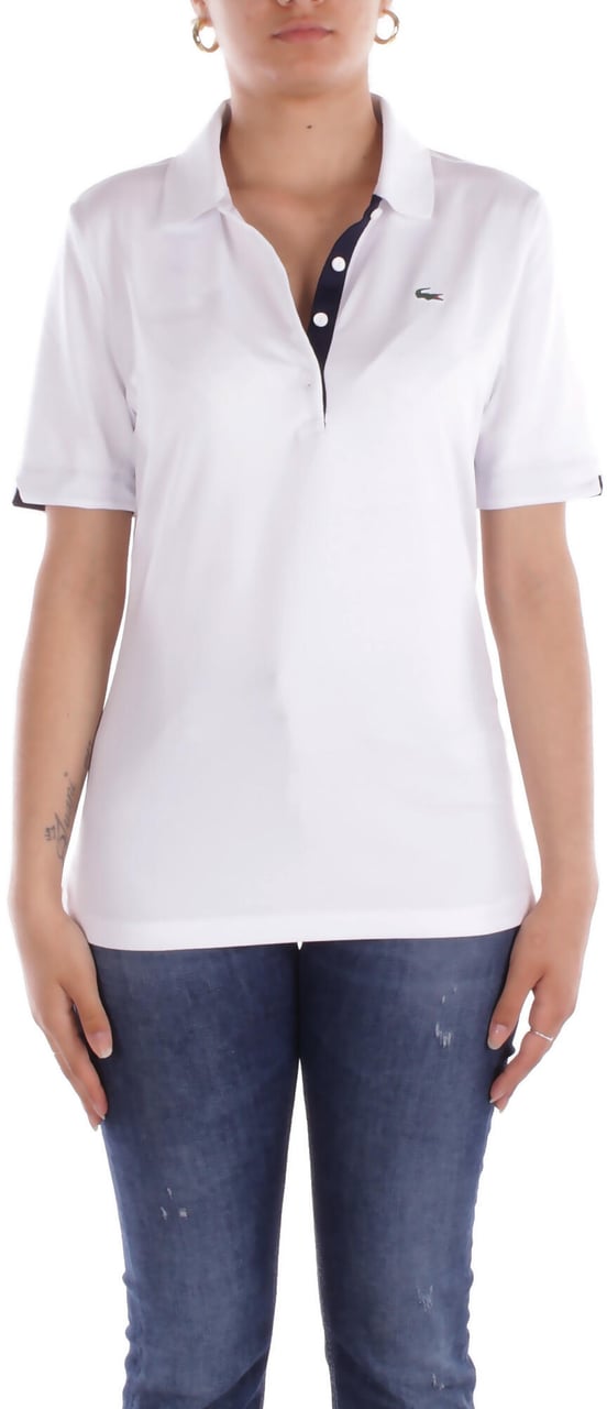 Lacoste T-Shirts And Polos White Wit