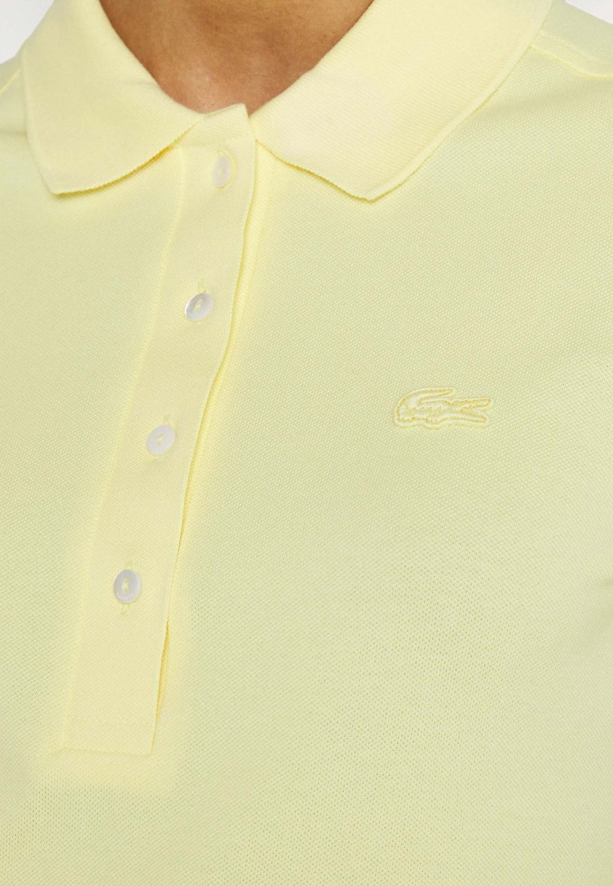 Lacoste T-Shirts And Polos Giallo Geel