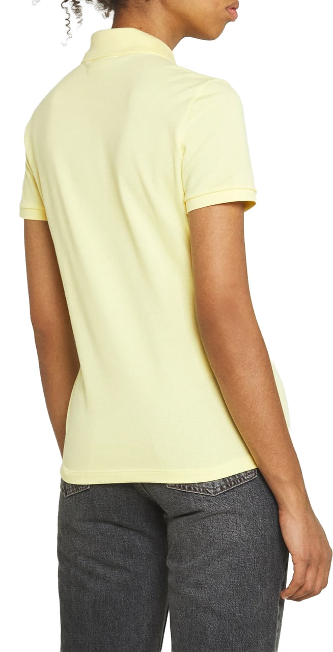 Lacoste T-Shirts And Polos Giallo Geel