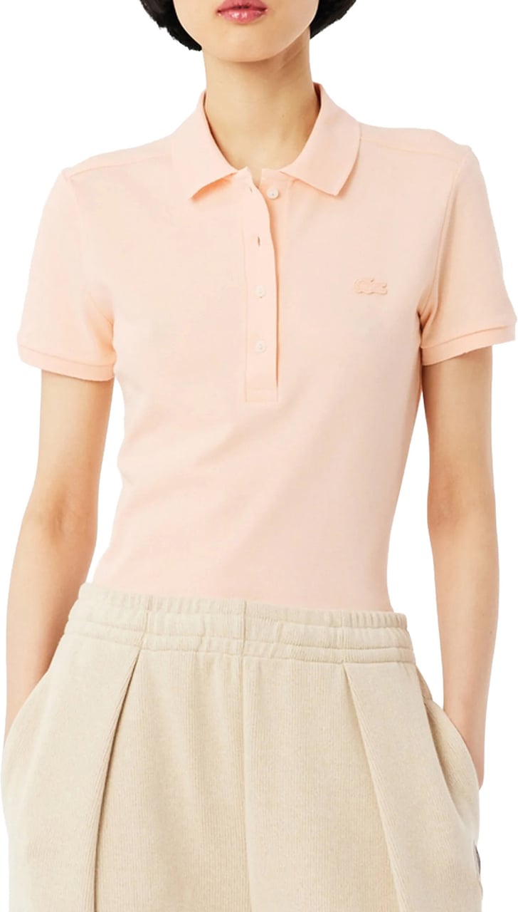Lacoste T-Shirts And Polos Pesca Roze