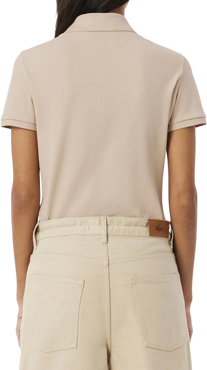 Lacoste T-Shirts And Polos Tortora Beige