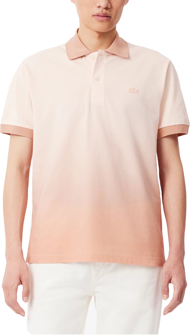Lacoste T-Shirts And Polos Beigepink Roze