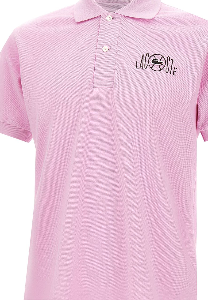 Lacoste T-Shirts And Polos Pink Roze