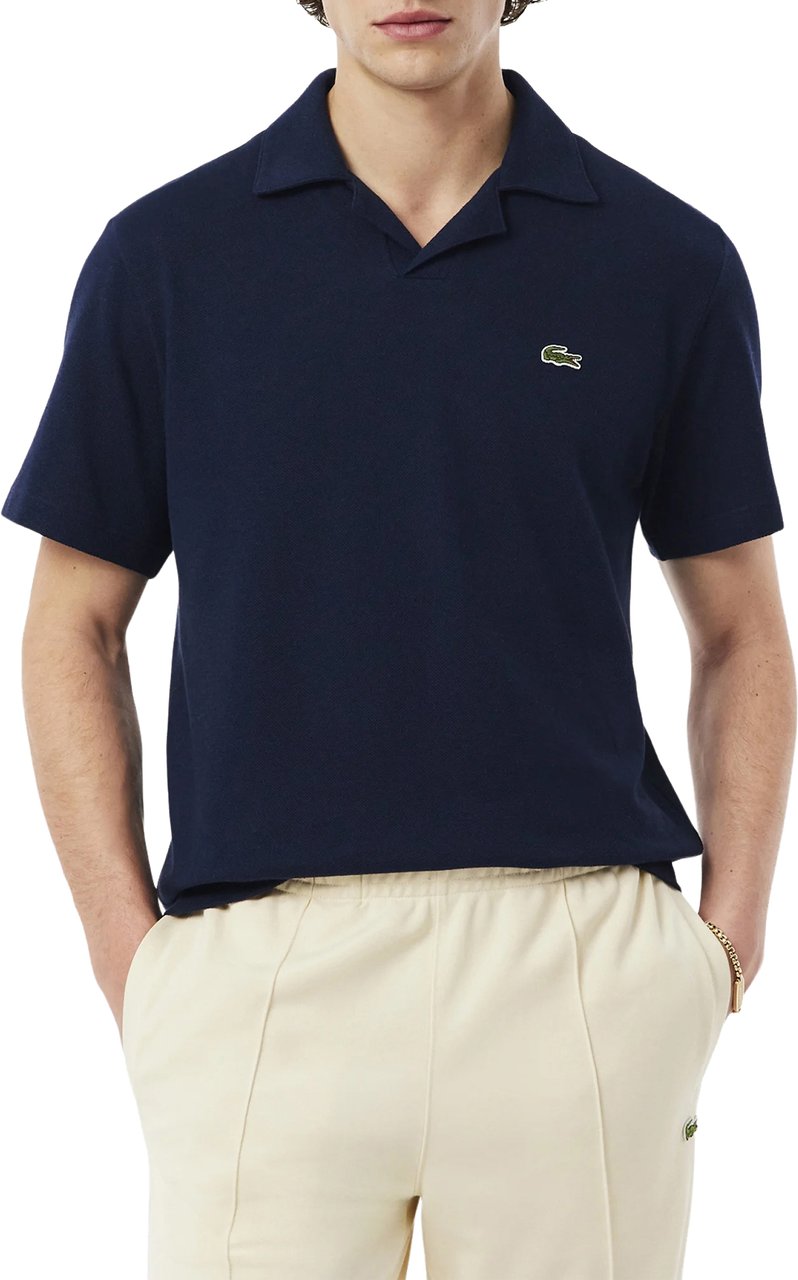 Lacoste T-Shirts And Polos Blue Navy
