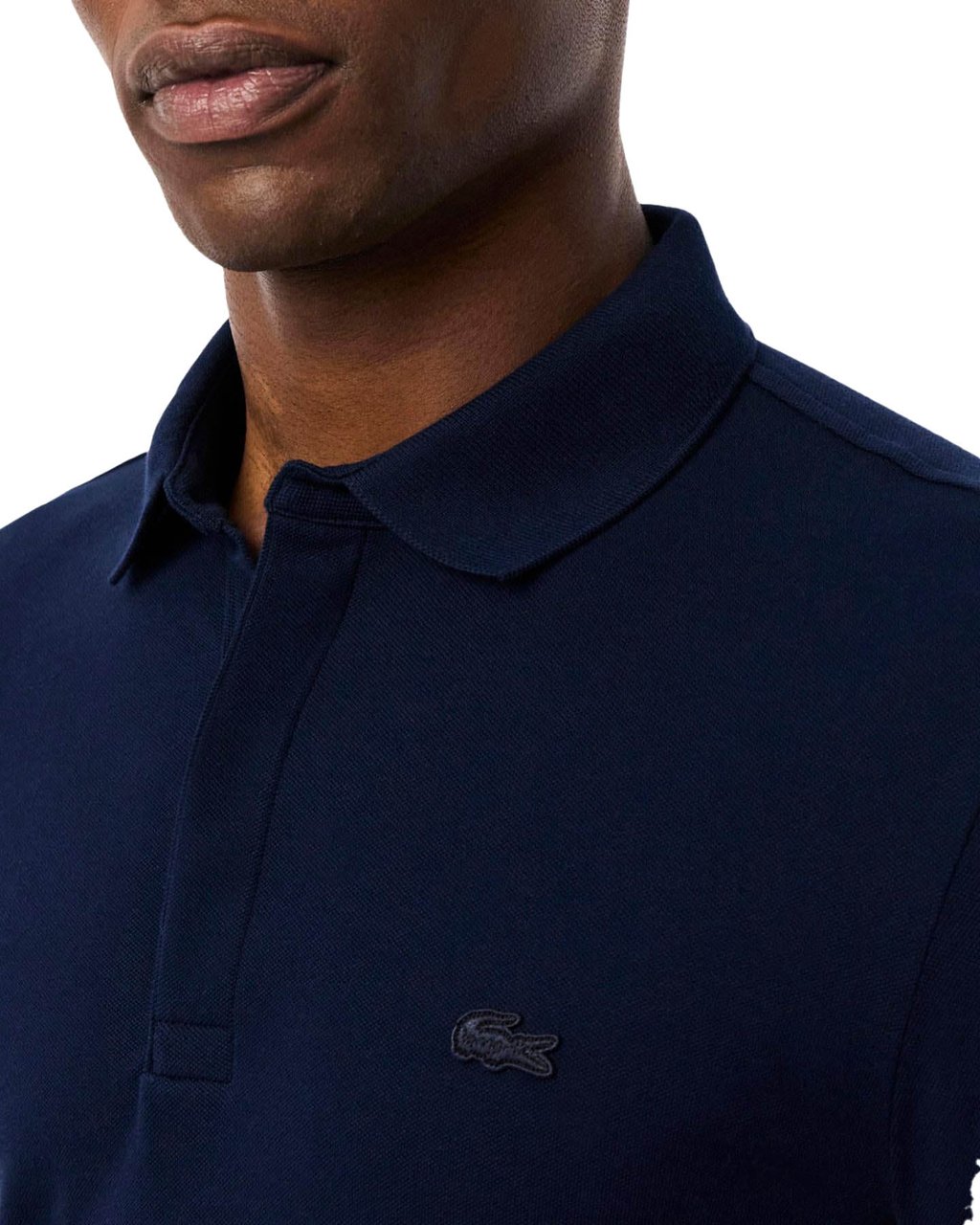 Lacoste Heren 1Hp4 Men'S L/S Polo 01 Blauw