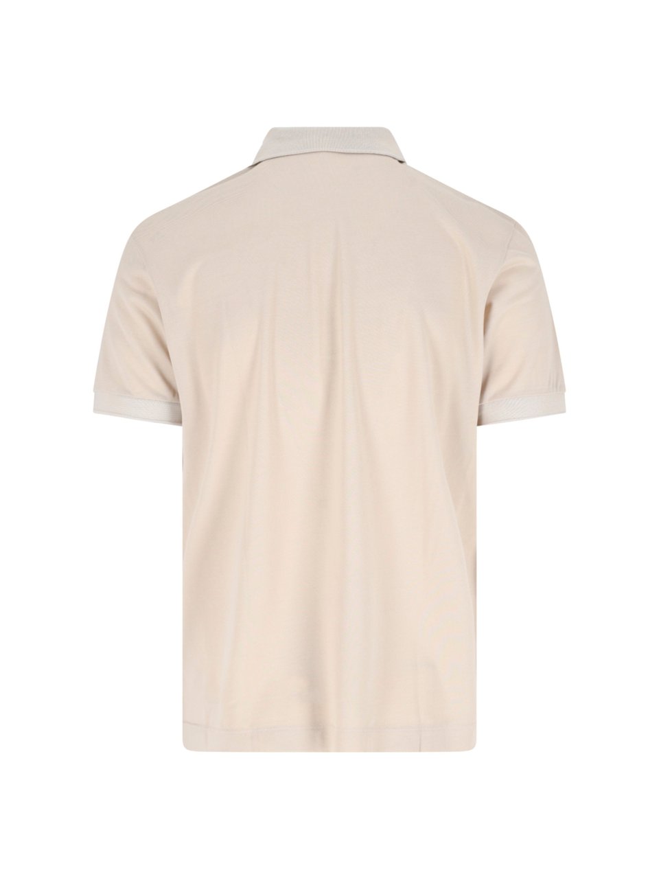Lacoste Beige Silk Piqué Classic Polo Shirt Neutraal