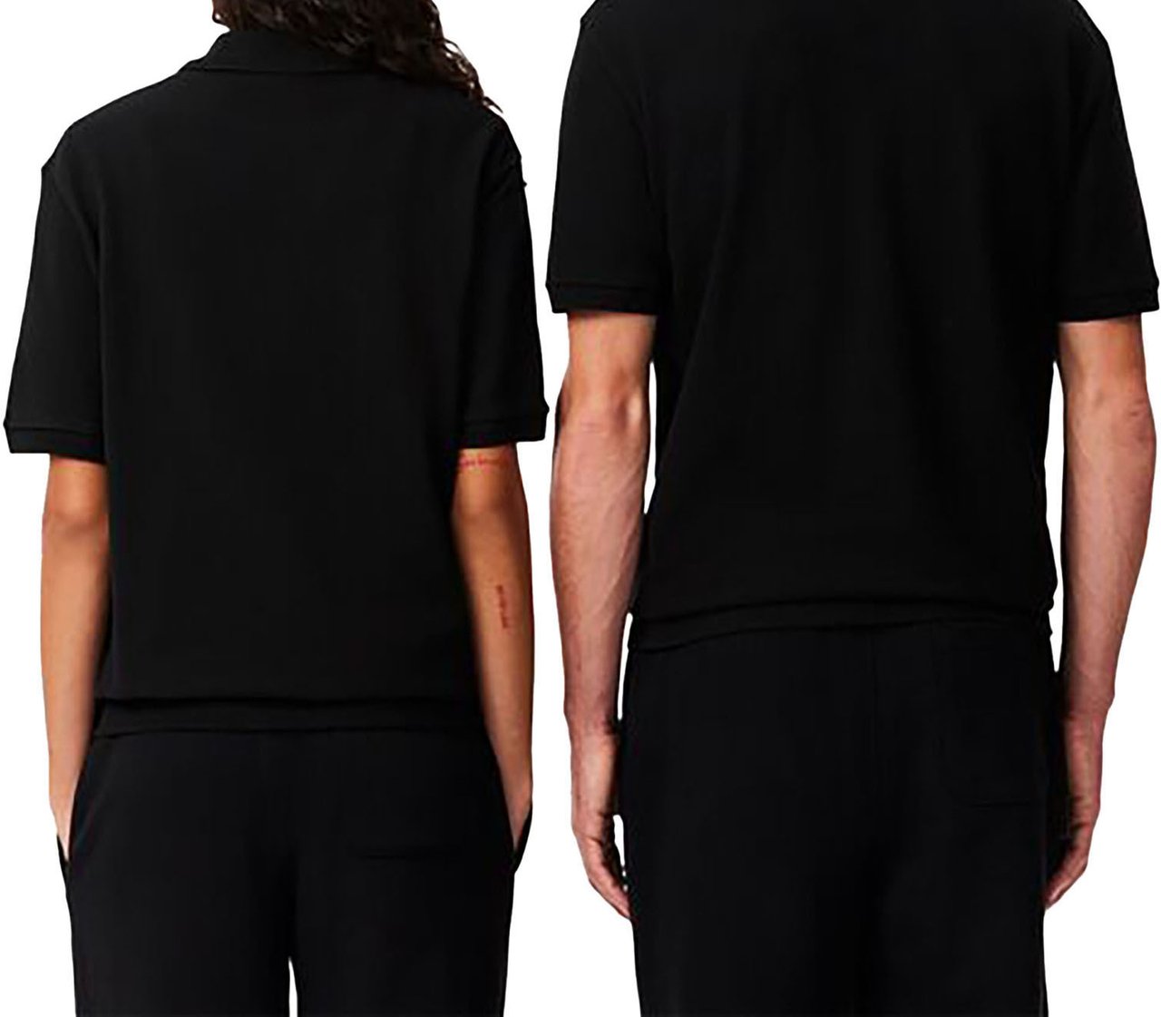 Lacoste T-Shirts And Polos Black Zwart