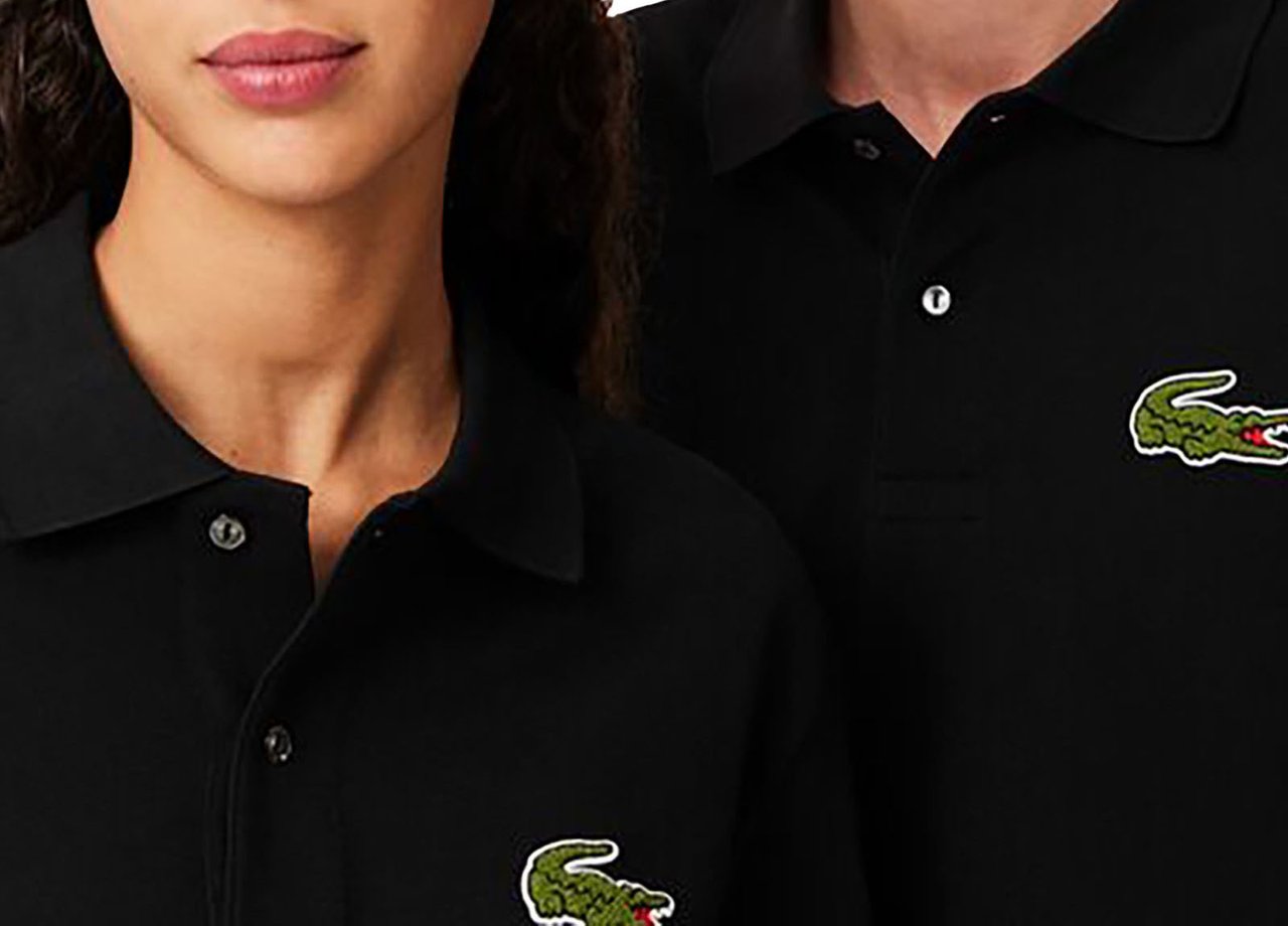 Lacoste T-Shirts And Polos Black Zwart
