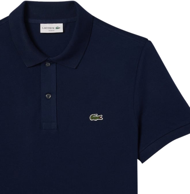 Lacoste Polo Slim Fit HO S/S Navy-Blue Blauw