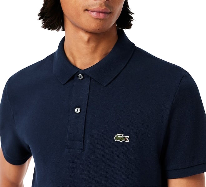Lacoste Polo Slim Fit HO S/S Navy-Blue Blauw