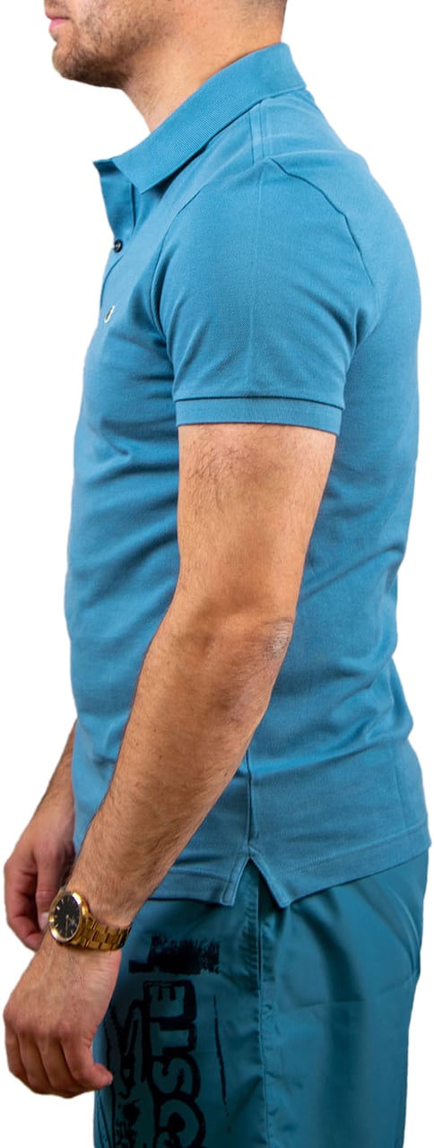 Lacoste Polo Slimfit Blauw