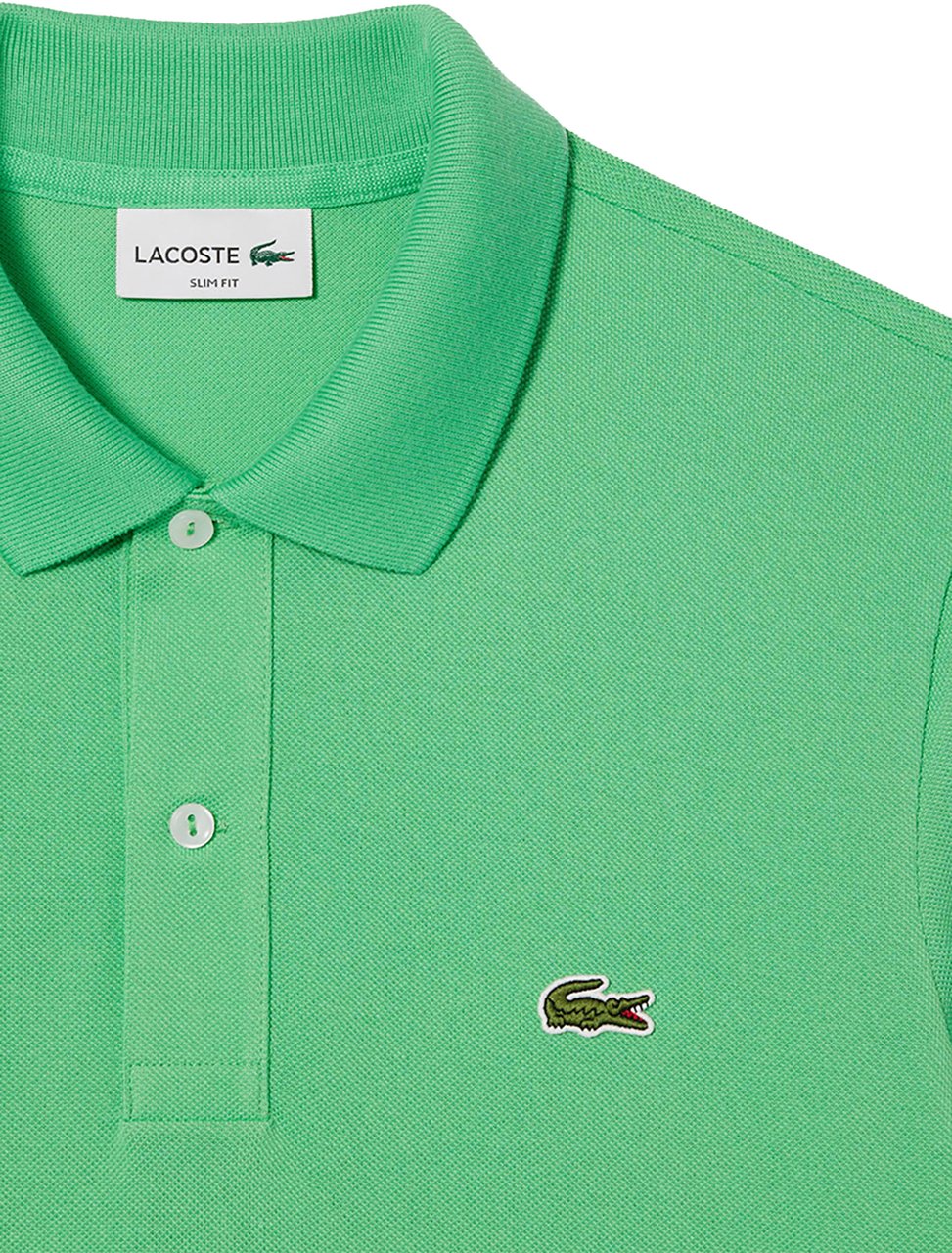 Lacoste Polo Slimfit Groen