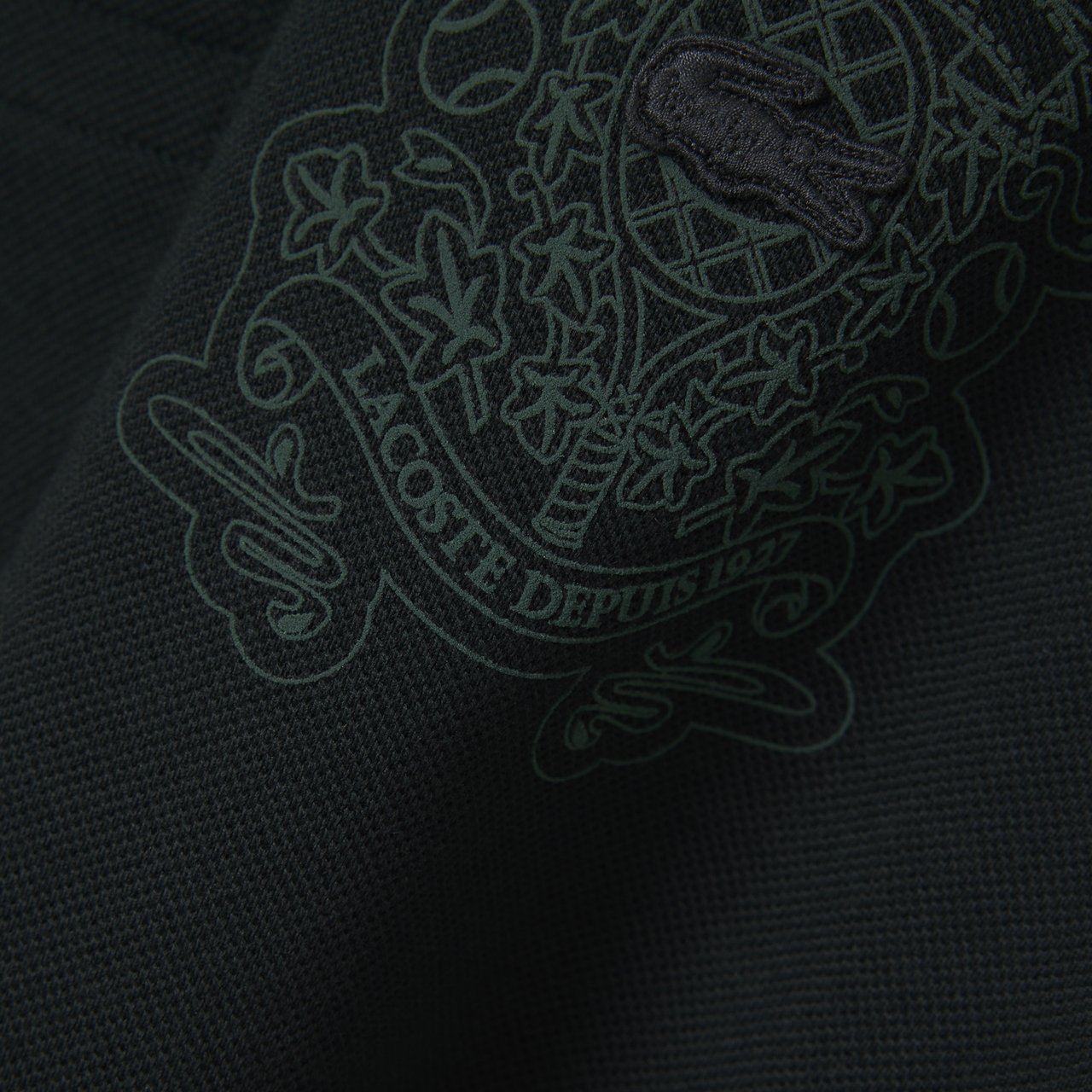 Lacoste Fashion Show Polo Mimosa Varech Fonce/multico Groen