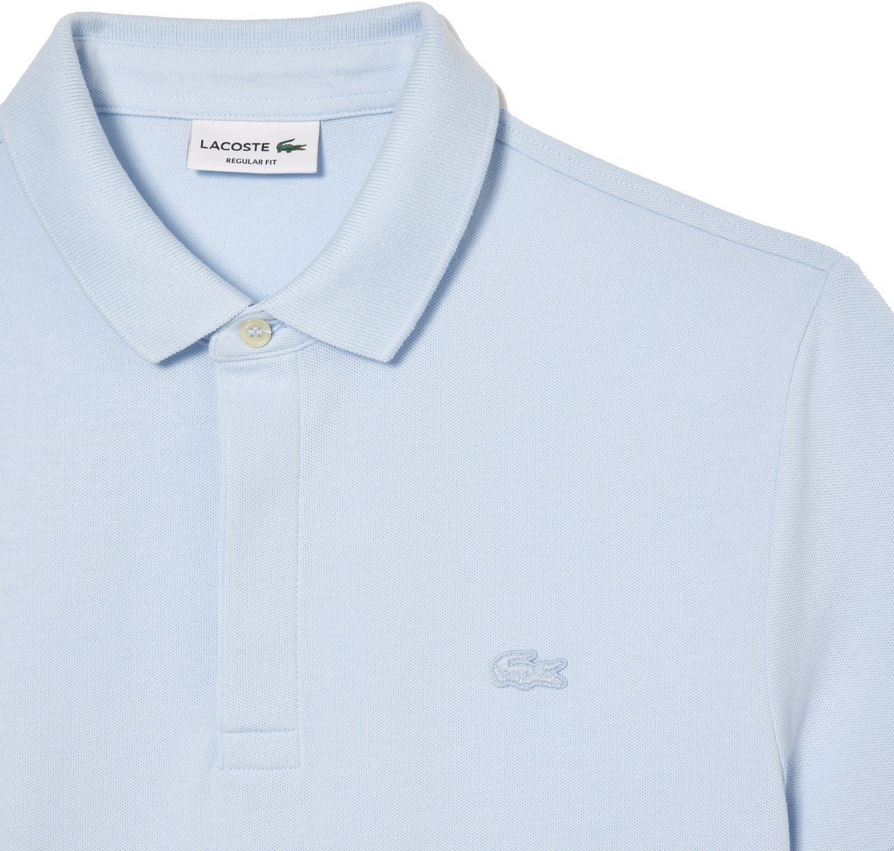 Lacoste Polo Regular Fit HP S/S Rill Blauw