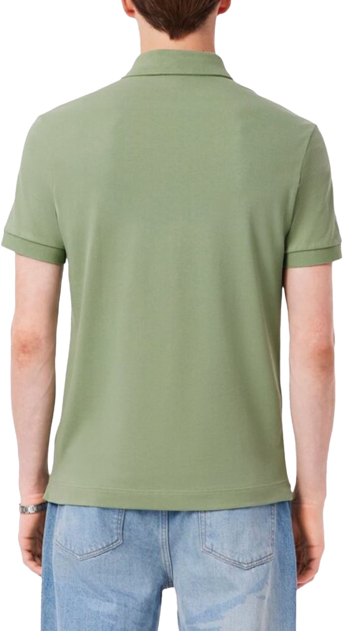 Lacoste 1hp3 Men's S/s Polo Polos Khaki Ph5522-61 Groen