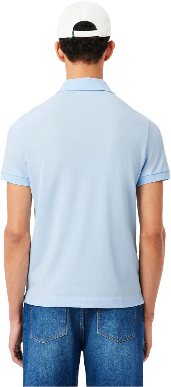 Lacoste 1hp3 Men's S/s Polo Polos Lichtblauw Ph5522-61 Blauw