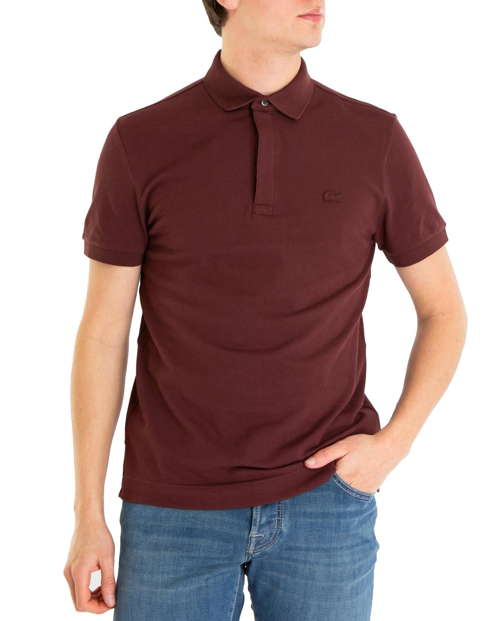Lacoste Heren 1Hp3 Polo Bruin Bruin