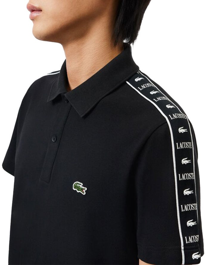 Lacoste Polo Regular Fit Zwart