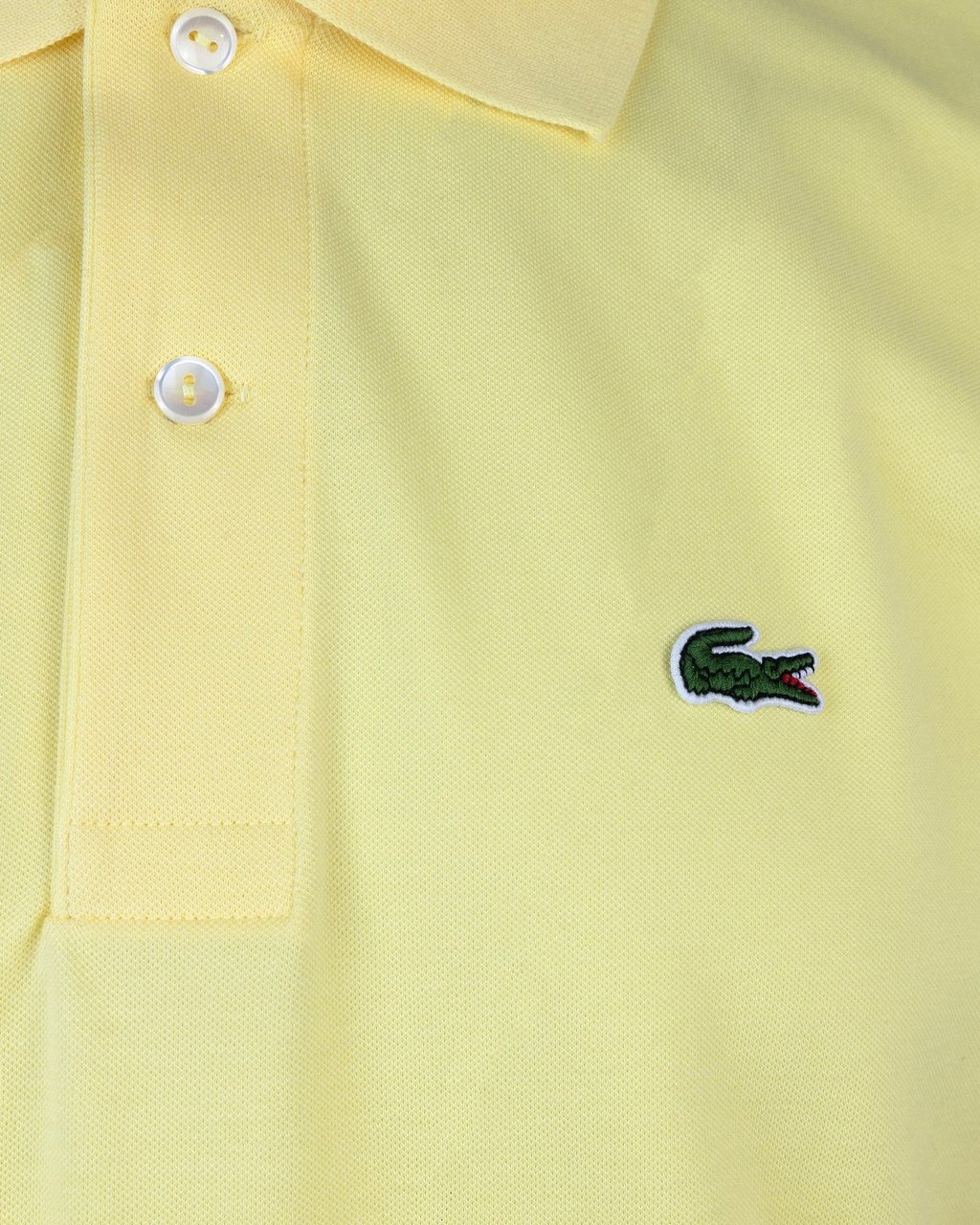Lacoste T-Shirts And Polos Yellow Geel