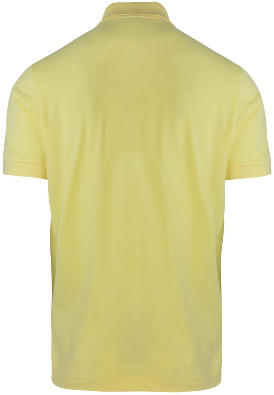 Lacoste T-Shirts And Polos Giallo Geel